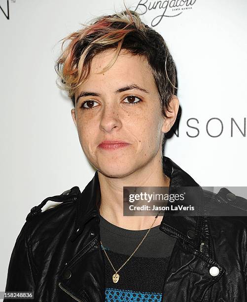 Samantha Ronson attends the I Heart Ronson celebration at The Bungalow on December 11, 2012 in Santa Monica, California.