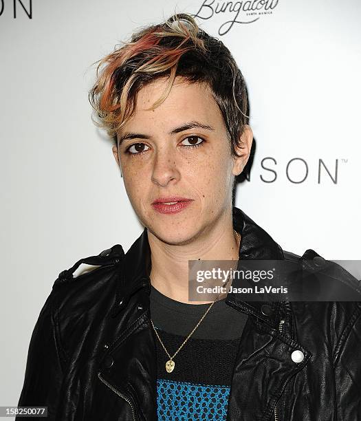 Samantha Ronson attends the I Heart Ronson celebration at The Bungalow on December 11, 2012 in Santa Monica, California.