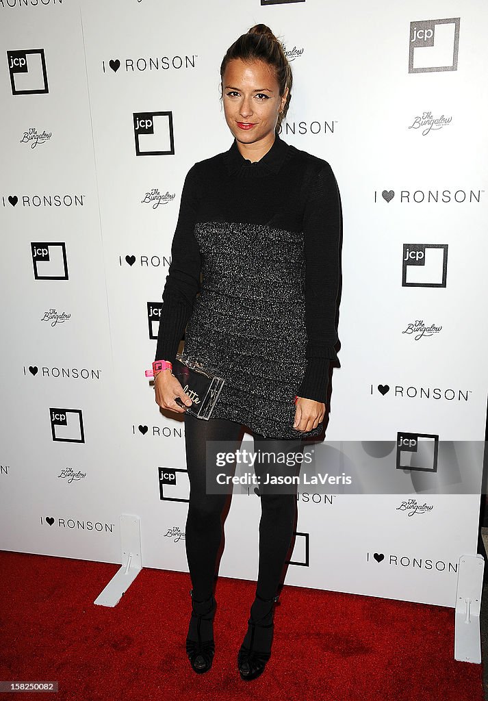 Charlotte Ronson And Jcpenney I Heart Ronson Celebration With Music By Samantha Ronson