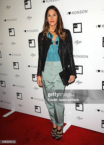 Designer Minnie Mortimer attends the I Heart Ronson celebration at The Bungalow on December 11, 2012 in Santa Monica, California.