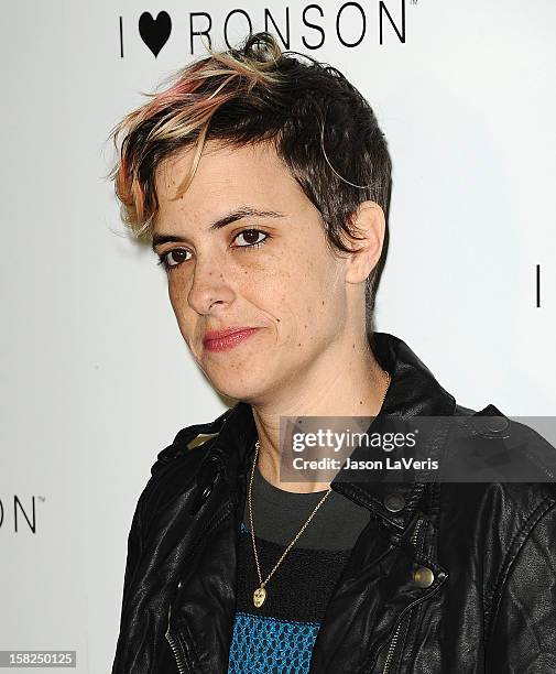 Samantha Ronson attends the I Heart Ronson celebration at The Bungalow on December 11, 2012 in Santa Monica, California.