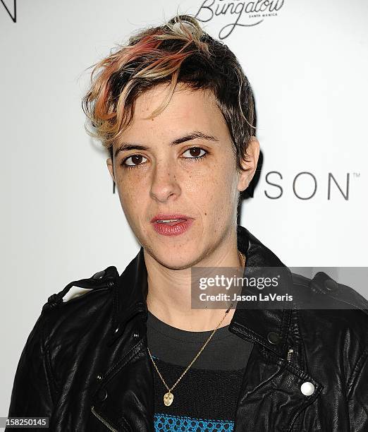 Samantha Ronson attends the I Heart Ronson celebration at The Bungalow on December 11, 2012 in Santa Monica, California.