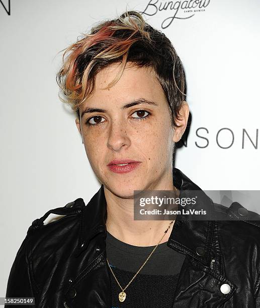 Samantha Ronson attends the I Heart Ronson celebration at The Bungalow on December 11, 2012 in Santa Monica, California.