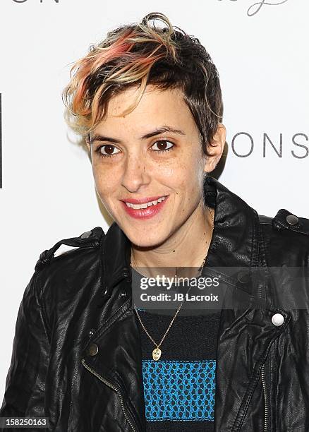 Samantha Ronson attends the Charlotte Ronson And Jcpenney I Heart Ronson Celebration With Music By Samantha Ronson at The Bungalow on December 11,...