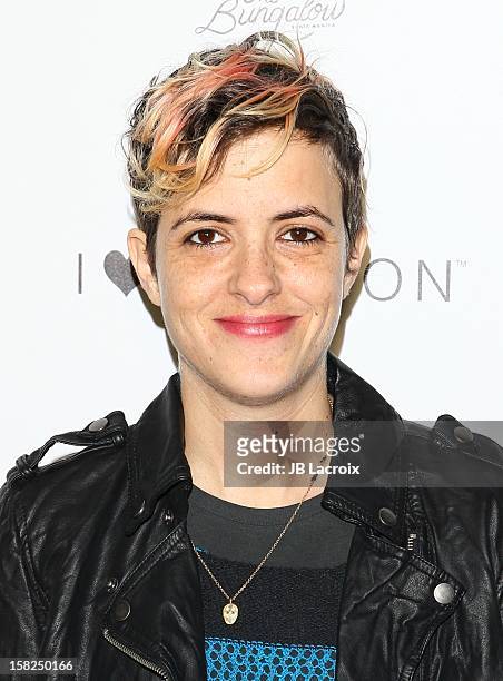 Samantha Ronson attends the Charlotte Ronson And Jcpenney I Heart Ronson Celebration With Music By Samantha Ronson at The Bungalow on December 11,...