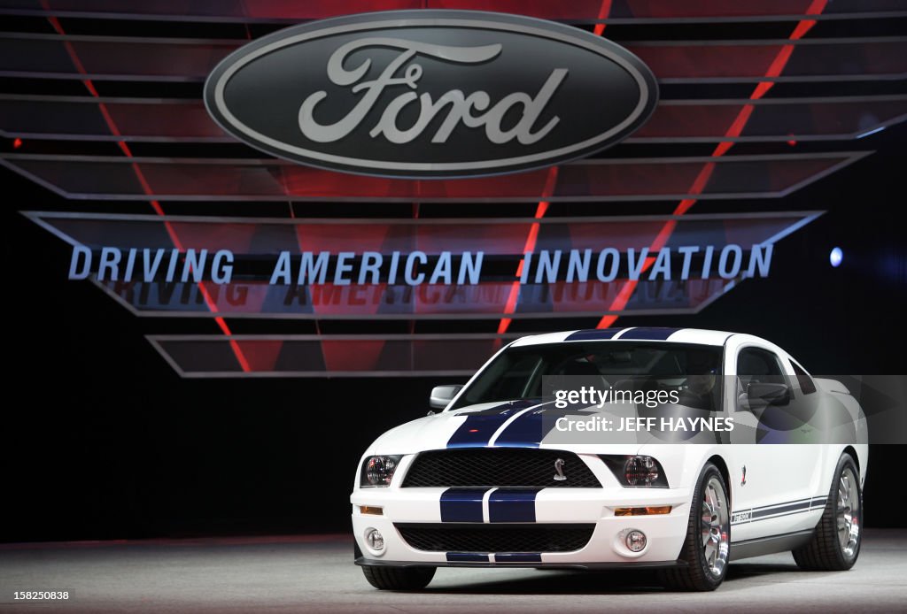 US-DETROIT AUTO SHOW-FORD SHELBY GT 500