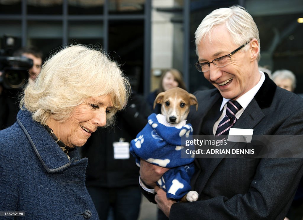 BRITAIN-ROYALS-ANIMALS-BATTERSEA