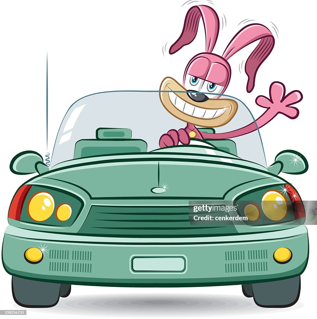 Rabbit The Driver High-Res Vector Graphic - Getty Images