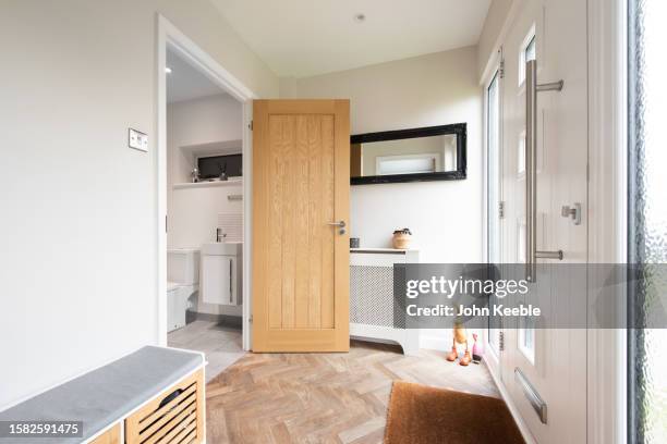 property interiors - blocking door stock pictures, royalty-free photos & images
