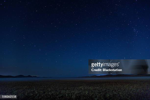 starry sky - night stock pictures, royalty-free photos & images