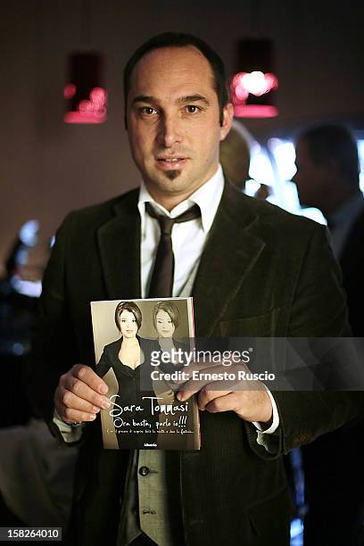 Cristiano De Masi attends the Book Launch 'Ora Basta Parlo Io' at Elle Restaurant on December 12, 2012 in Rome, Italy.
