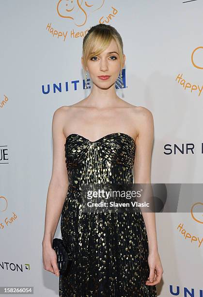 Model Caitlin Raymond attends the 2012 Happy Hearts Fund Land Of Dreams: Mexico Gala at Metropolitan Pavilion on December 11, 2012 in New York City.