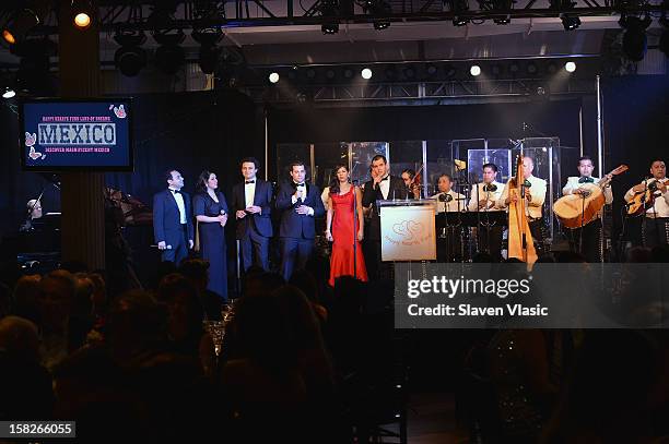 Atmosphere at the 2012 Happy Hearts Fund Land Of Dreams: Mexico Gala at Metropolitan Pavilion on December 11, 2012 in New York City.