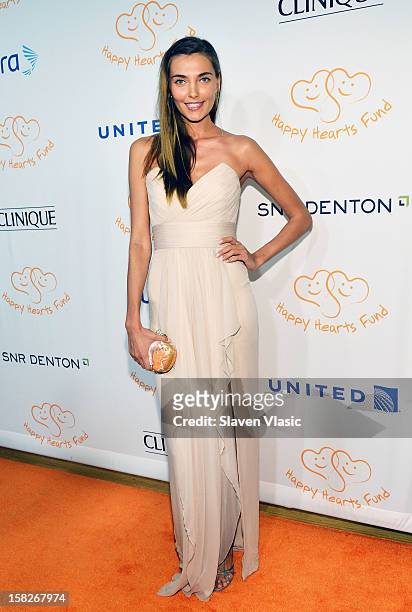 Model Alina Baikova attends the 2012 Happy Hearts Fund Land Of Dreams: Mexico Gala at Metropolitan Pavilion on December 11, 2012 in New York City.