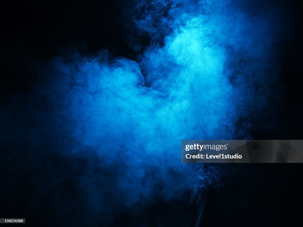 Bright colored smoke