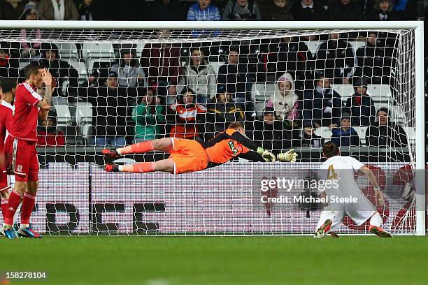 Seb Hines of Middlesbrough holds his head in his hands as he deflects the ball past his goalkeeper Jason Steele to score an own goal during the...