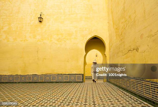 tomb of moulay ismail meknes - meknes bildbanksfoton och bilder