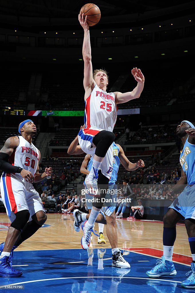 Denver Nuggets v Detroit Pistons