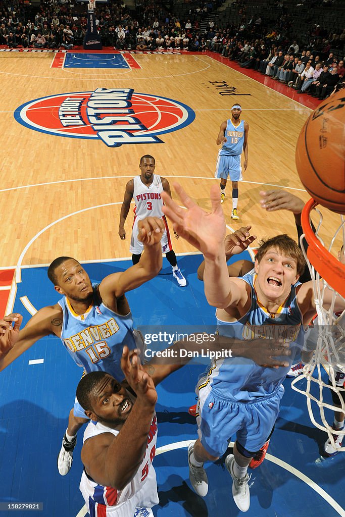 Denver Nuggets v Detroit Pistons