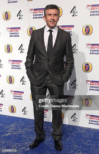 Steve Coogan attends the British Comedy Awards at Fountain Studios on December 12, 2012 in London, England.