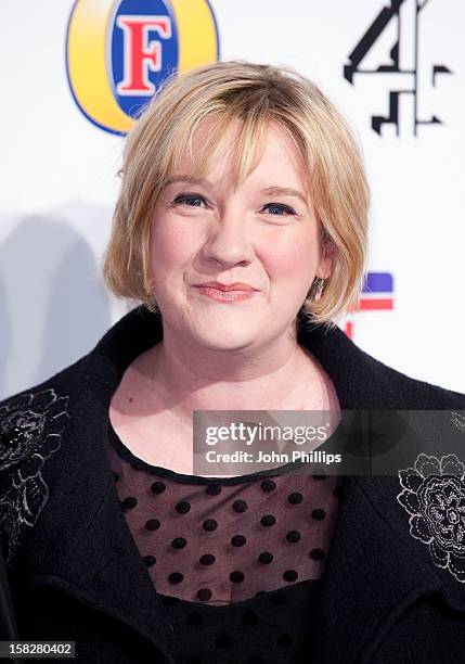 Sarah Millican attends the British Comedy Awards at Fountain Studios on December 12, 2012 in London, England.