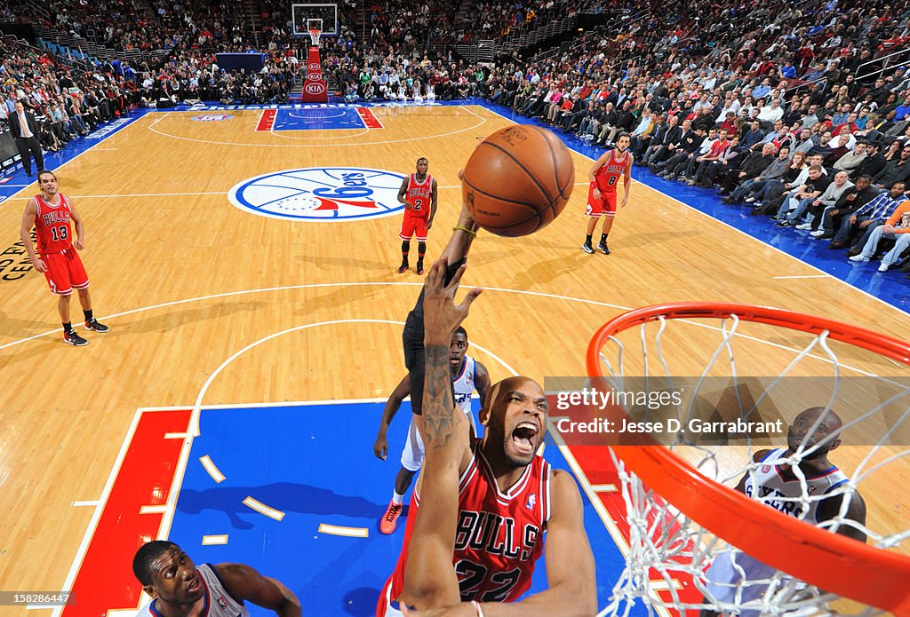 Chicago Bulls v Philadelphia 76ers