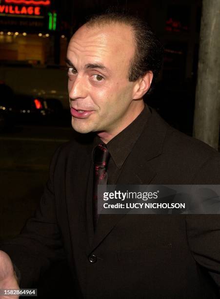 Director Nick Gomez arrives at the premiere of his new film "Drowning Mona" 28 February, 2000 in Los Angeles. The film stars Danny DeVito, Jamie Lee...