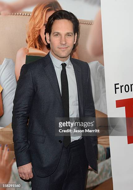 Actor Paul Rudd attends the premiere Of Universal Pictures' "This Is 40" at Grauman's Chinese Theatre on December 12, 2012 in Hollywood, California.