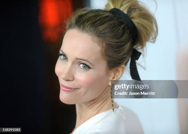 Actress Leslie Mann attends the premiere Of Universal Pictures' "This Is 40" at Grauman's Chinese Theatre on December 12, 2012 in Hollywood,...