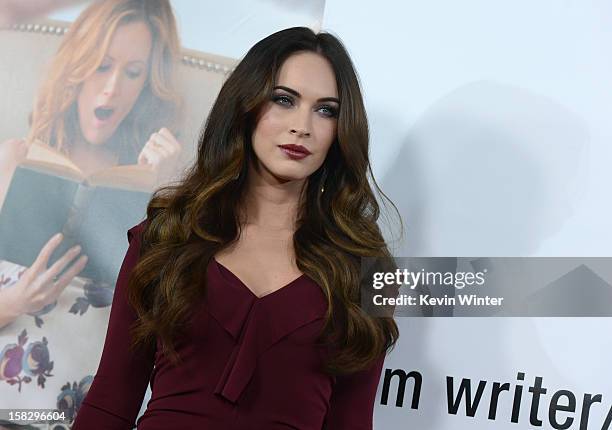 Actress Megan Fox attends the premiere of Universal Pictures' "This Is 40" at Grauman's Chinese Theatre on December 12, 2012 in Hollywood, California.