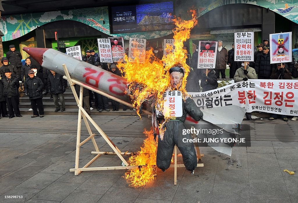 SKOREA-NKOREA-MISSILE-PROTEST