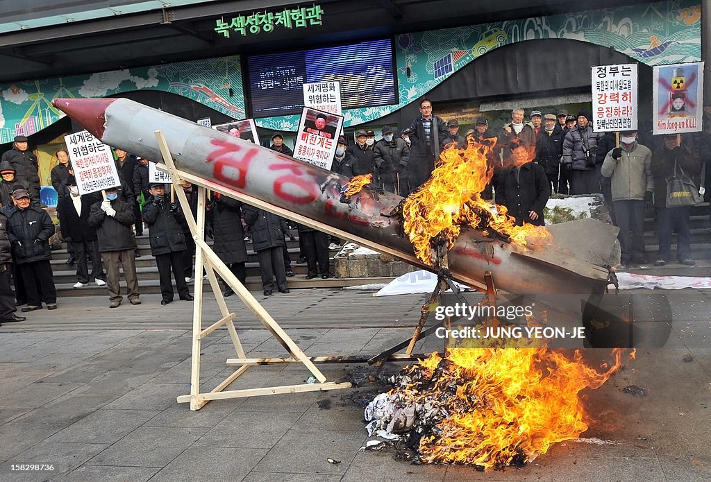 SKOREA-NKOREA-MISSILE-PROTEST