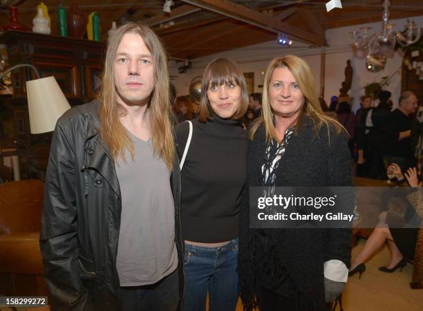 Brian Butler, Amber Grandalen and Marilyn Heston attend High Fashion/2013 MOE Aliona Kononova Collection, brought to you by the all-new Lincoln MKZ,...