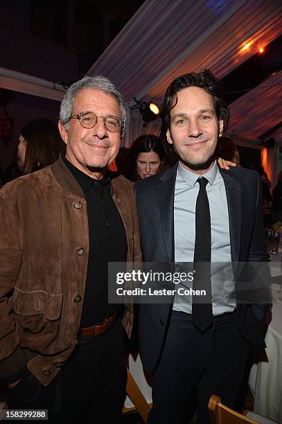 Universal Studios President and COO Ron Meyer and actor Paul Rudd attend "This Is 40" - Los Angeles Premiere - After Party at Grauman's Chinese...