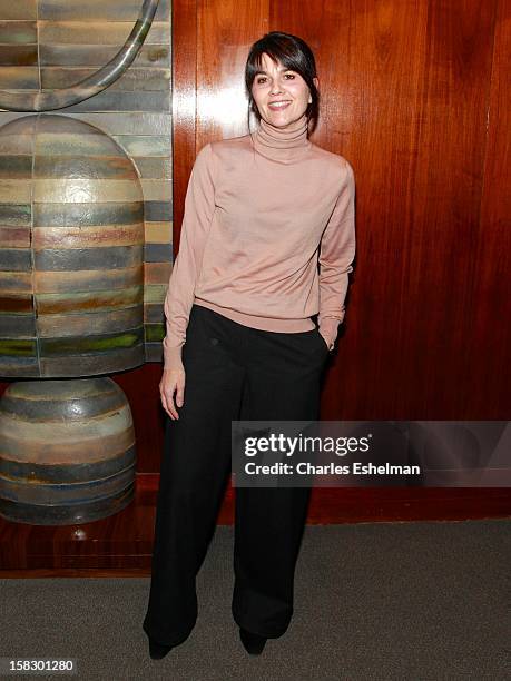 Tsunami survivor Maria Belon attends "The Impossible" screening at the Museum of Art and Design on December 12, 2012 in New York City.