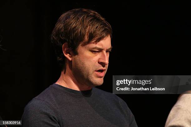 Mark Duplass attends The Sundance Institute Feature Film Program Screenplay Reading Of "Life Partners" by lab fellows Susana Fogel and Joni Lefkowitz...