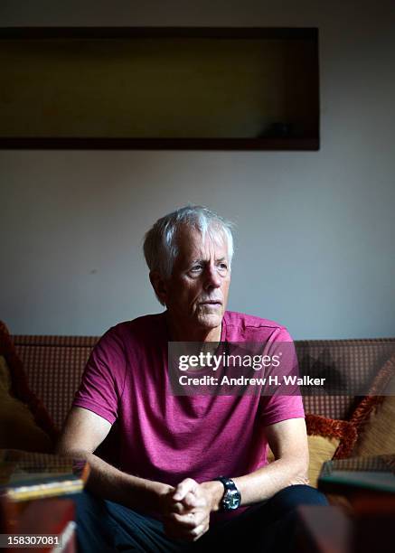 Director Michael Apted during a portrait session on day five of the 9th Annual Dubai International Film Festival held at the Madinat Jumeriah Complex...