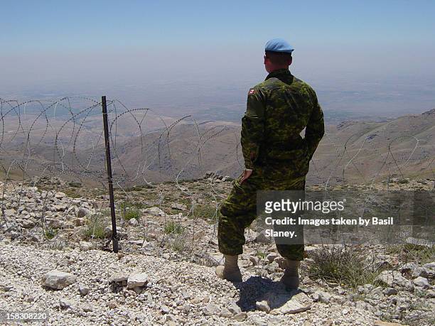 un mount hermon - canadian military uniform stock pictures, royalty-free photos & images
