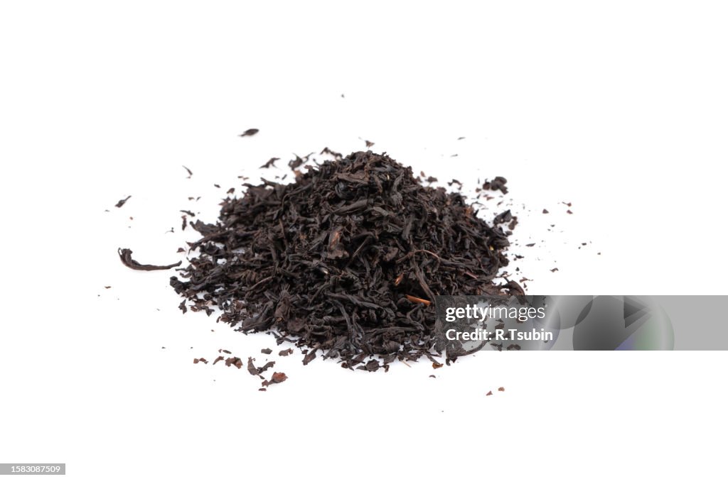 Dry black tea