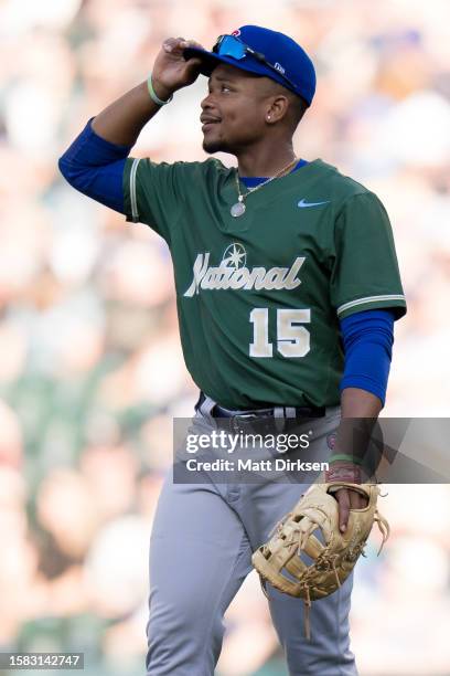 Murray of the Chicago Cubs looks on during the All-Star Futures Game during All-Star week at T-Mobile Park on July 11, 2023 in Seattle, WA.