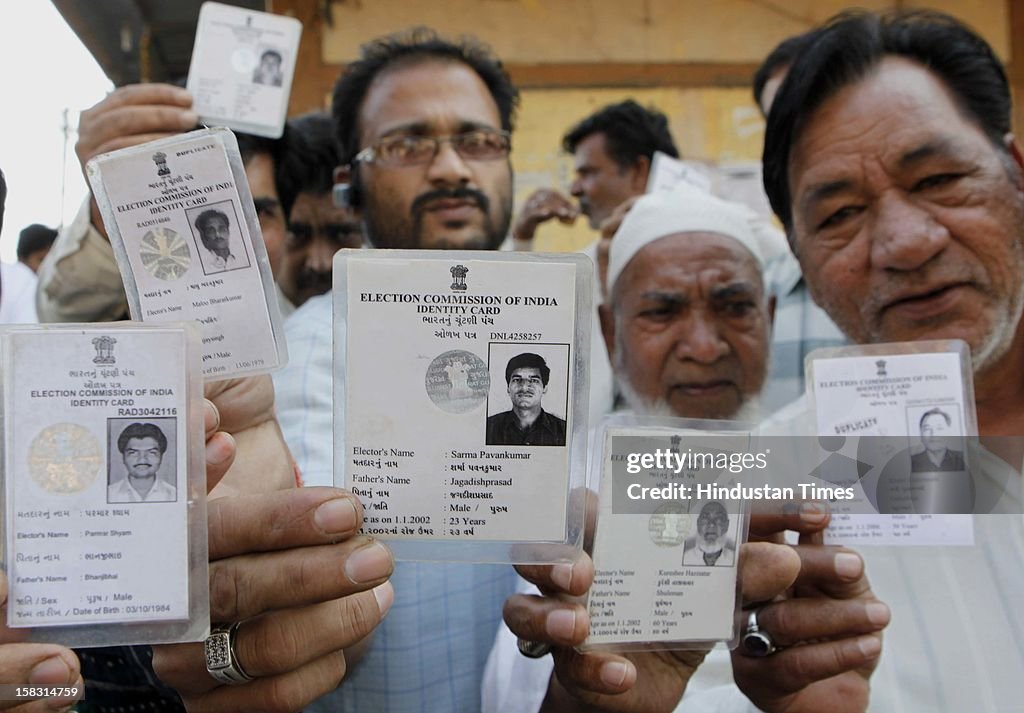 First Phase Of Polling In Gujrat State Assembly Elections