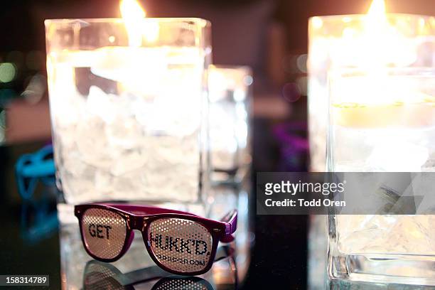 General atmosphere at the Hukkster Holiday Party Hosted by Louise Roe and Founders Katie Finnegan and Erica Bell at a Private Residence on December...