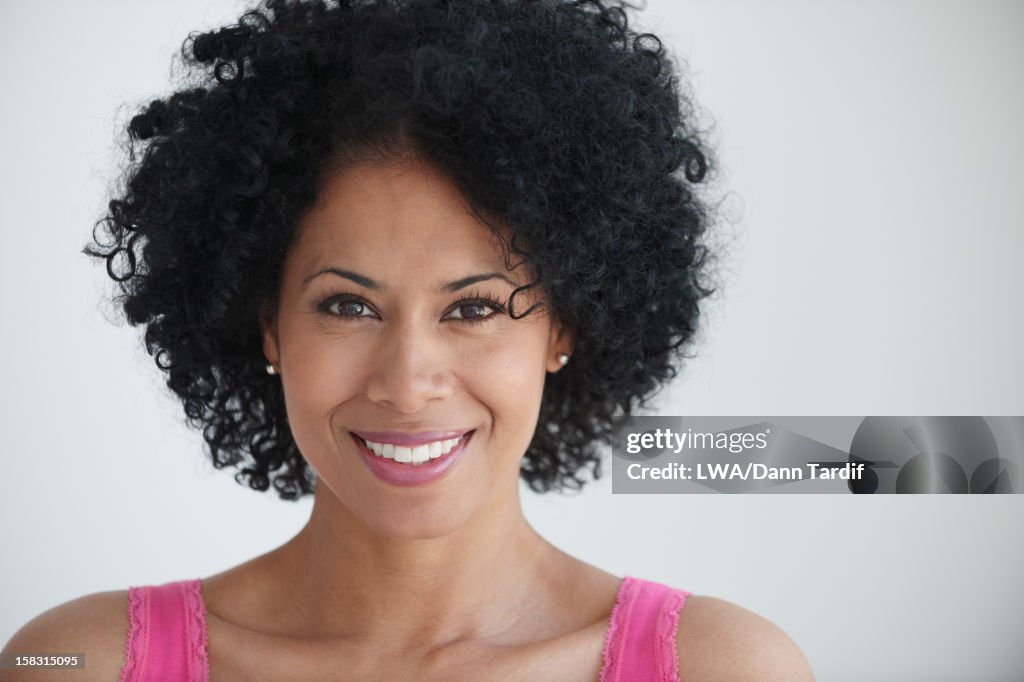 Smiling Black woman