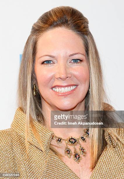 Humanitarian Award Honoree Maria Arena Bell attends the 14th Annual Women's Image Network Awards at Paramount Theater on the Paramount Studios lot on...