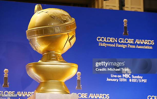 General view of atmosphere at the 70th Annual Golden Globe Awards nominations announcement held at The Beverly Hilton on December 13, 2012 in Los...