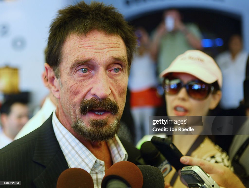 Anti-Virus Software Magnate John McAfee Back In U.S. After Fleeing Belize For Guatemala