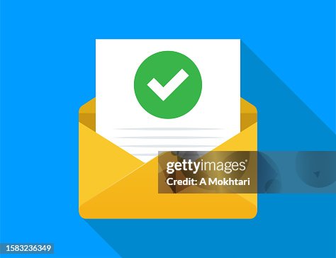 Envelope with confirmation. Envelope with confirmation.