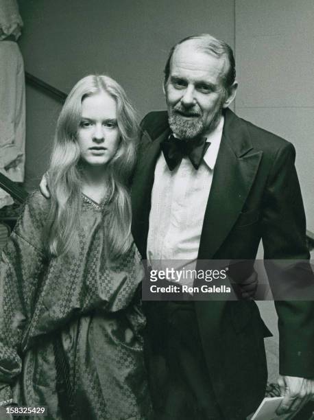 Director Bob Fosse and daughter Nicole Fosse attend 32nd Annual Tony Awards Supper Ball on June 4, 1978 at the Waldorf Hotel in New York City.