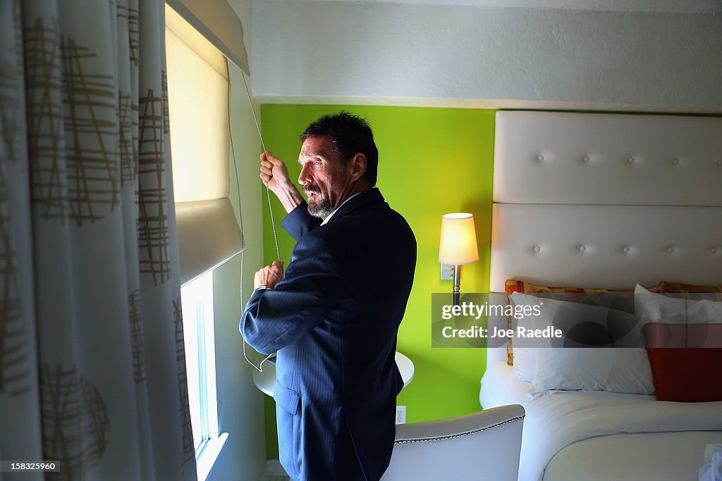Anti-Virus Software Magnate John McAfee Back In U.S. After Fleeing Belize For Guatemala