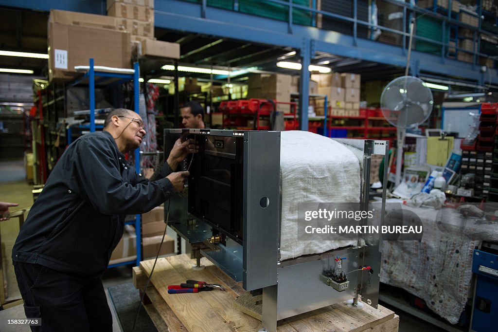 FRANCE-INDUSTRY-KITCHEN-LA CORNUE